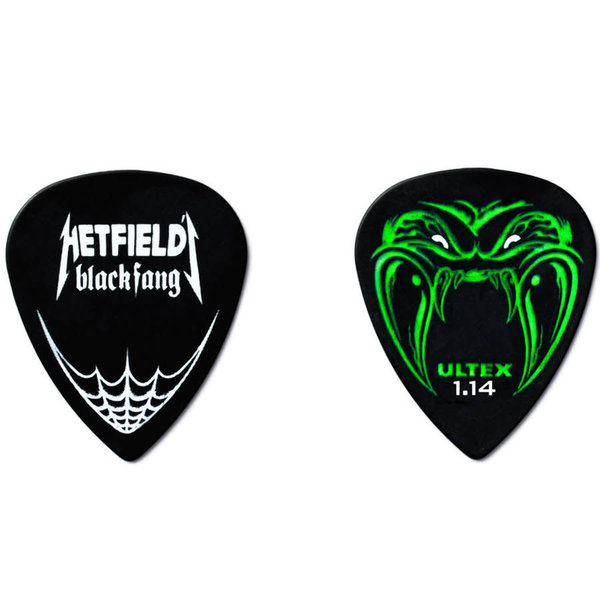 Jim Dunlop Dunlop Hetfield Black Fang Guitar Picks 1.14mm (6-Pack)