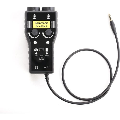 Saramonic SmartRig+ Mic/Guitar Interface for DSLR Camera