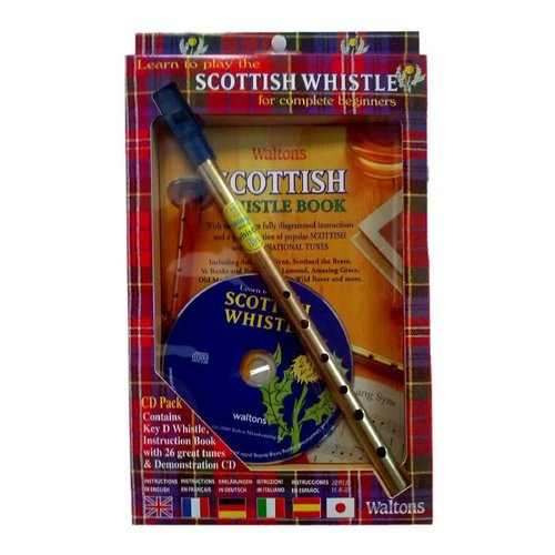 Walton Scottish Tin Whistle Pack + CD