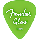 Fender Fender Glow In The Dark 351 Picks 12-Pack