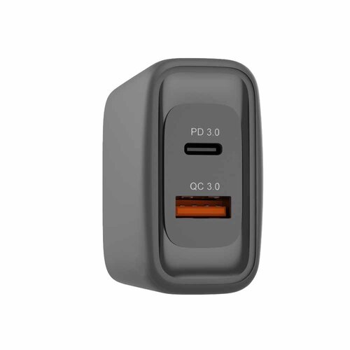 Blu Element Blu Element Wall Charger Dual USB-C 45W and USB-A Black