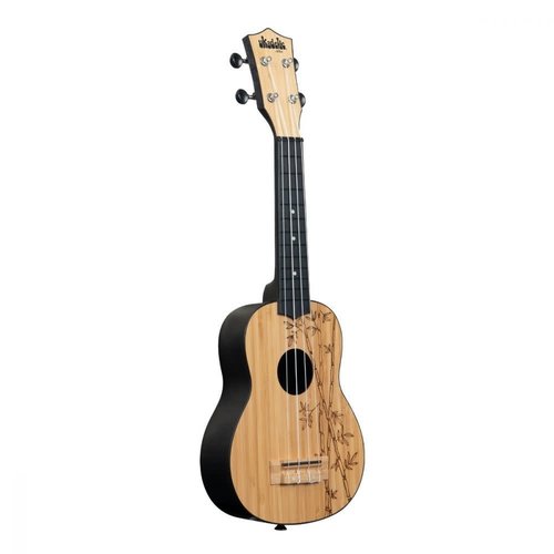 Kala Kala Bamboo Top Ukadelic Soprano Ukulele