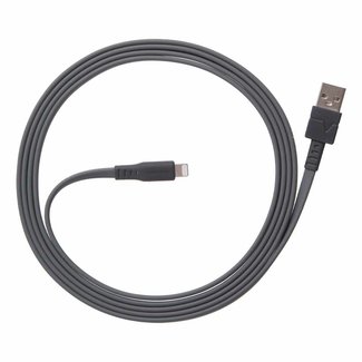 Ventev Ventev ChargeSync Flat Lightning Cable 6ft Gray