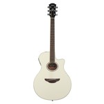 Yamaha Yamaha APX600 Electric Acoustic Guitar Vintage White