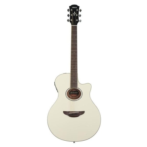 Yamaha Yamaha APX600 Electric Acoustic Guitar Vintage White