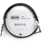 MXR MXR TRS Stereo Cable Right Angle to Straight 3'