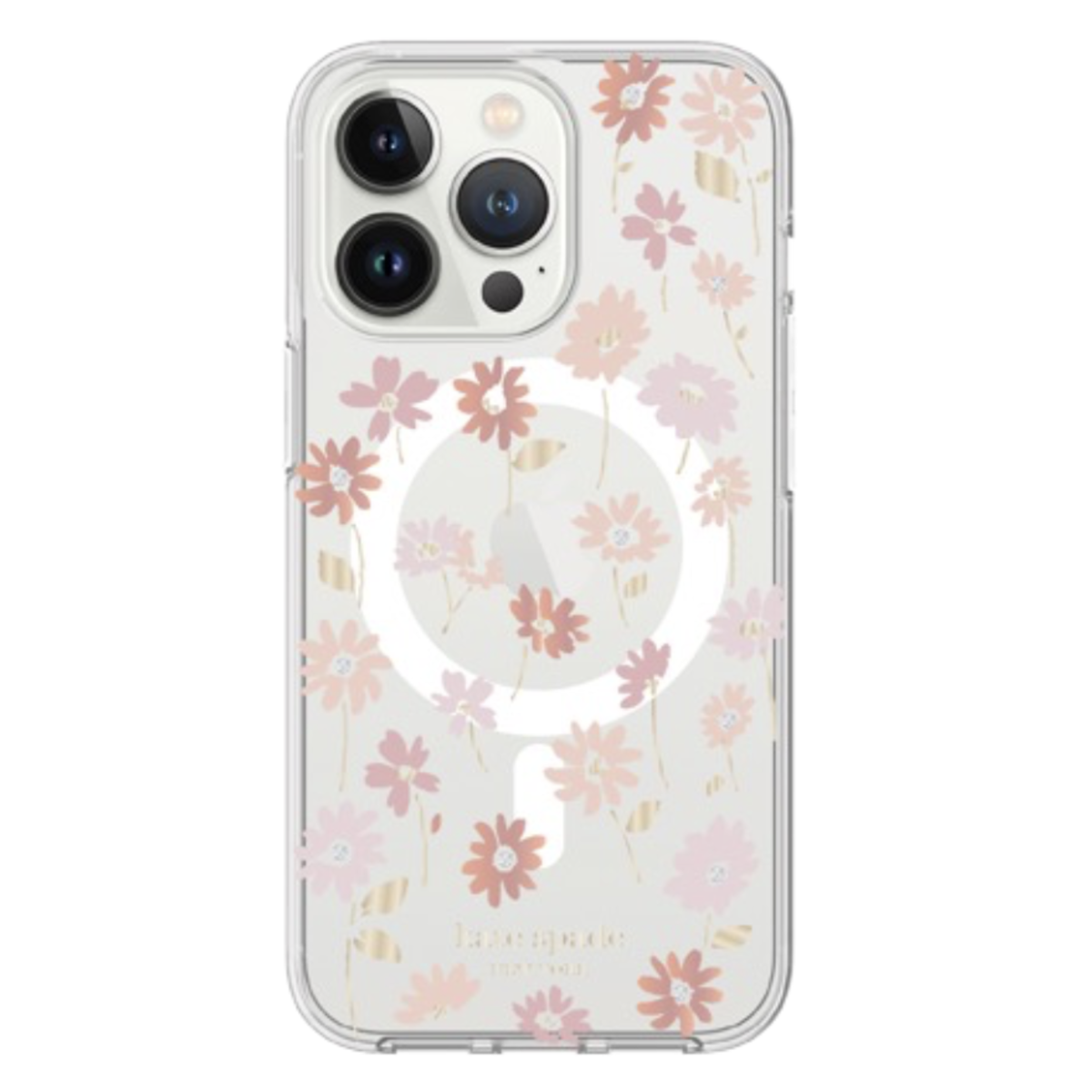 Kate Spade Protective Hardshell Case with MagSafe Flower Pot Gold Foil for  iPhone 14 Pro Max - Northern Sounds & Systems