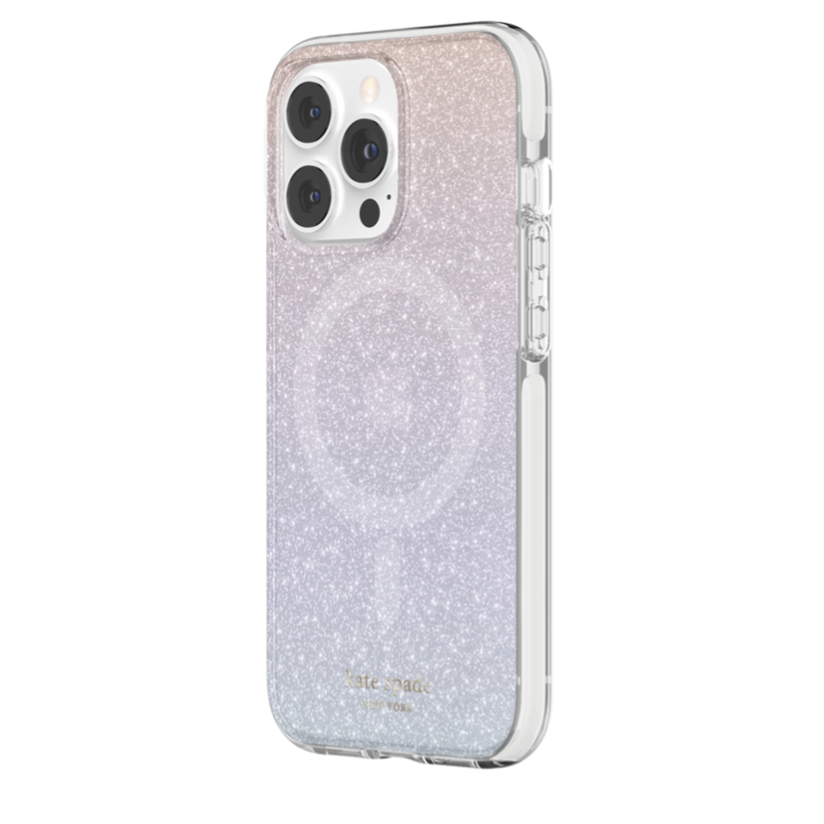 Kate Spade Defensive Hardshell Case with MagSafe Ombre Glitter for iPhone  14 Pro Max - Northern Sounds & Systems
