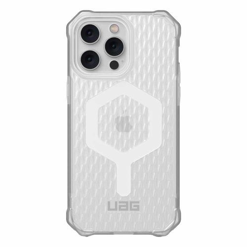 Urban Armor Gear UAG Essential Armor Magsafe Rugged Case Frosted Ice for iPhone 14 Pro Max