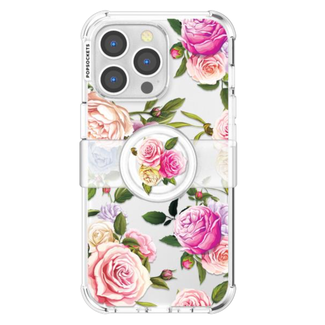 Popsockets PopSockets PopCase Vintage Floral with Drop Protection for iPhone 14 Plus