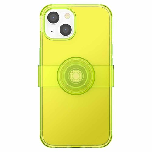 Popsockets PopSockets PopCase Blazing Lime with Drop Protection for iPhone 14
