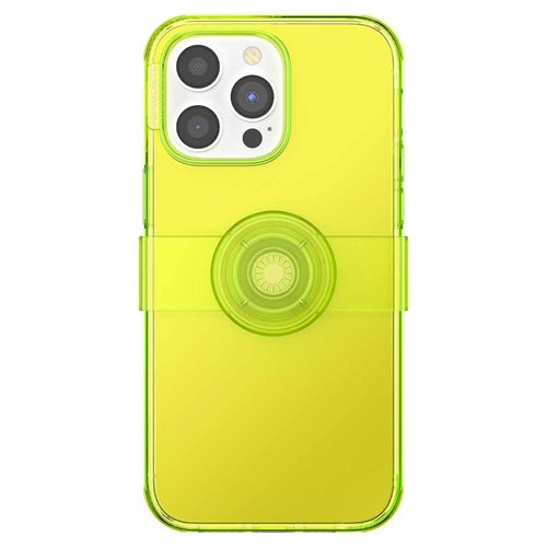 Popsockets PopSockets PopCase Blazing Lime with Drop Protection for iPhone 14 Pro Max