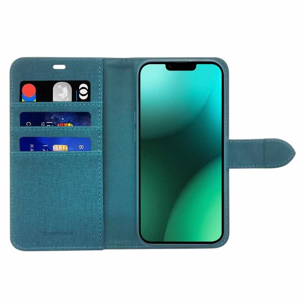 Blu Element 2 in 1 Folio Case Teal Green for iPhone 14