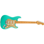 Fender Fender Squier 40th Anniversary Stratocaster® Vintage Edition Gold Anodized Pickguard Satin Sea Foam Green