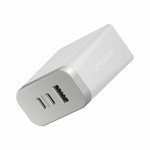 Otterbox Otterbox Premium Pro Dual USB-C Wall Charger with USB-A 72W Lunar Light