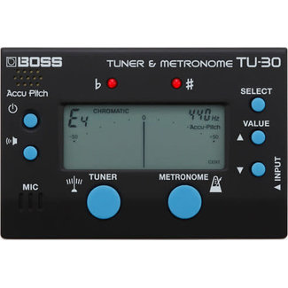 Boss Boss TU-30 Chromatic Tuner & Metronome