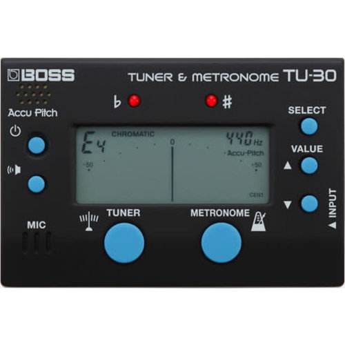 Boss Boss TU-30 Chromatic Tuner & Metronome