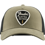 Fender Fender™ Snap Back Pick Patch Hat Olive