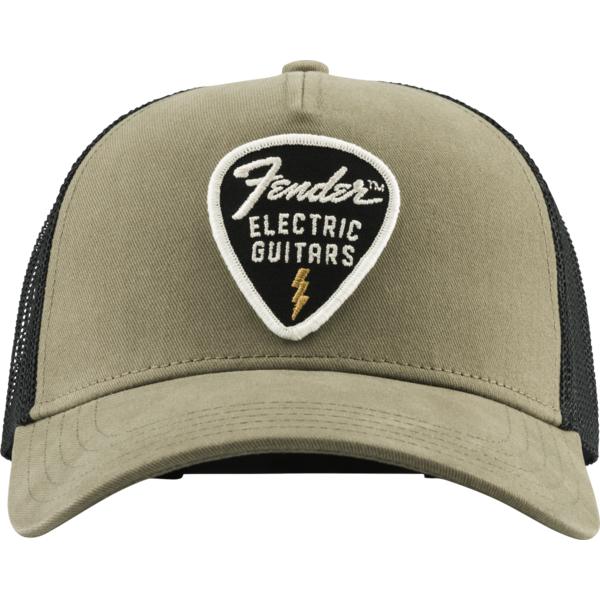 Fender Fender™ Snap Back Pick Patch Hat Olive