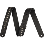 Jackson Jackson® Metal Stud Leather Strap Black 2.5"