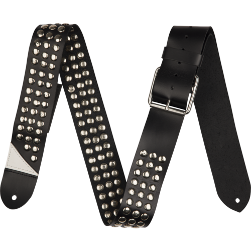 Jackson Jackson® Stud Leather Strap Black 2.5"