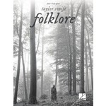 Hal Leonard Taylor Swift Folklore Piano Vocal Guitar Book