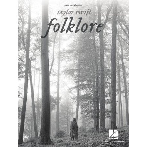 Hal Leonard Taylor Swift Folklore Piano Vocal Guitar Book