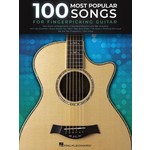 Hal Leonard 100 Most Popular Songs for Fingerpicking Guitar Solo Guitar Arrangements in Standard Notation and Tab