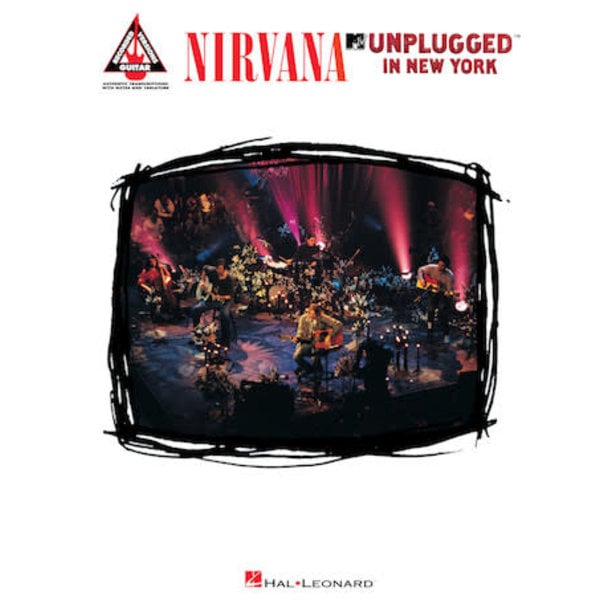 Hal Leonard Nirvana - Unplugged in New York Guitar Tablature Book