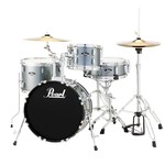 Pearl Pearl RS584CC706 Roadshow 4 Piece Drum Set Charcoal Metallic