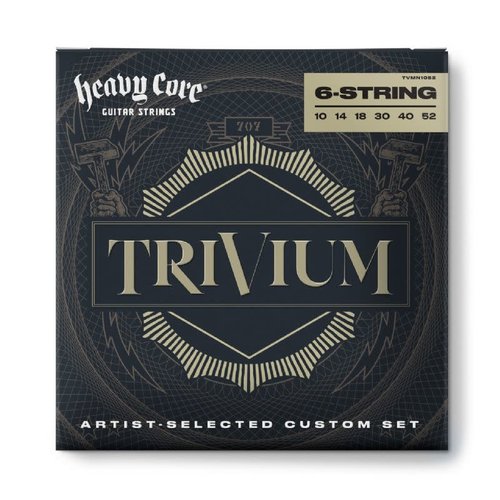 Jim Dunlop Dunlop Heavy Core Trivium Signature Series Electric Guitar String Set 10-52