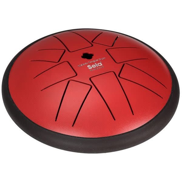 Sela Percussion Sela Percussion SE362 6" Melody Tongue Drum F Minor Red