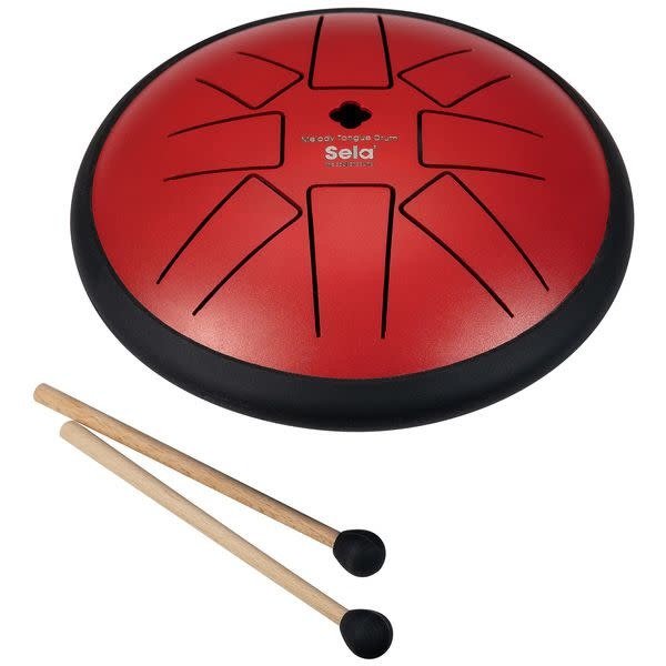 Sela Percussion Sela Percussion SE362 6" Melody Tongue Drum F Minor Red