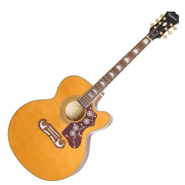 Epiphone Epiphone EJ200CEVNGH Jumbo Acoustic Vintage Natural