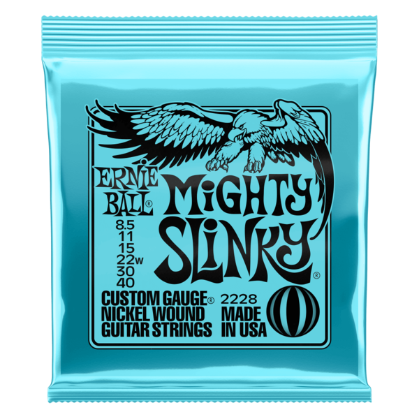 Ernie Ball Ernie Ball Mighty Slinky Electric Strings 8.5-40