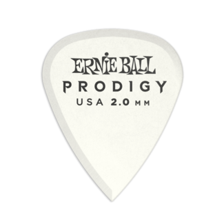 Ernie Ball Ernie Ball White Standard Prodigy Picks 2.0mm 6 Pack