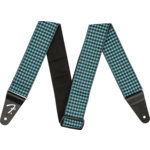 Fender Fender Houndstooth Jacquard Strap Teal 2"