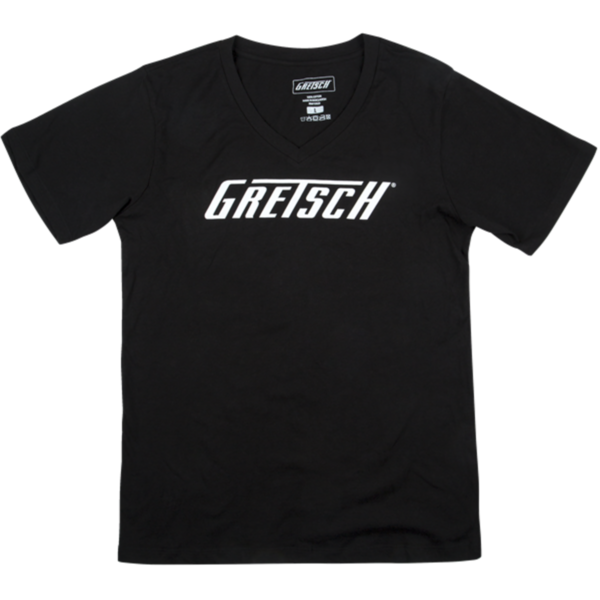 Gretsch Gretsch Logo Ladies T-Shirt Black Large