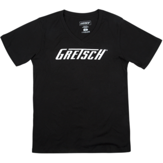 Gretsch *CLEARANCE* Gretsch Logo Ladies T-Shirt Black Medium