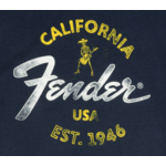 Fender Fender® Baja Blue T-Shirt Blue  Medium