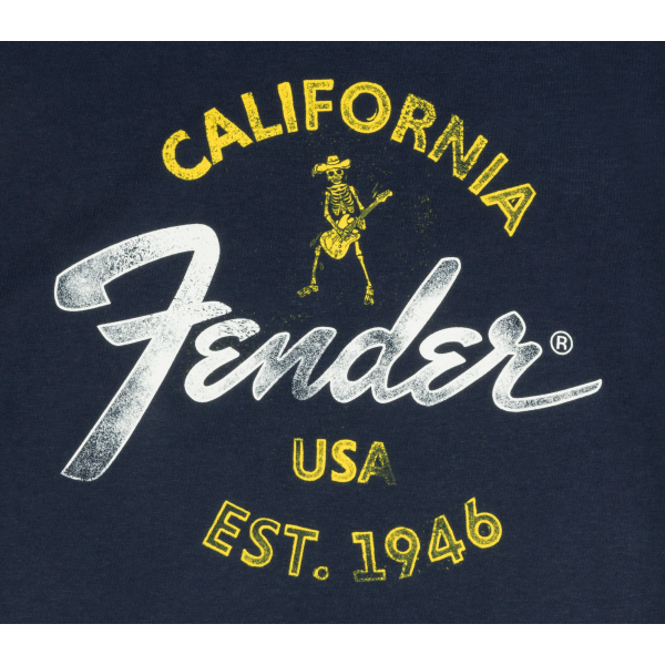 Fender Fender® Baja Blue T-Shirt Blue  X Large