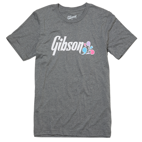 Gibson Gibson Floral Logo T-Shirt