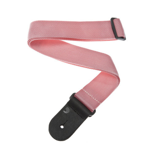 D'Addario D'addario PWS106 Polypropylene Strap 50mm Pink