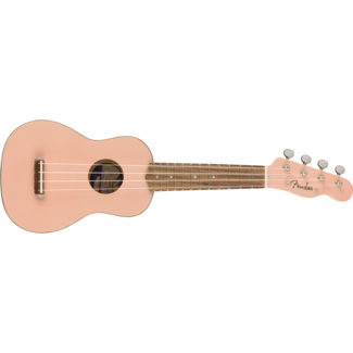 Fender Fender Venice Soprano Uke Walnut Fingerboard Shell Pink