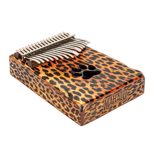 Mahalo Mahalo Ukuleles 17-Key Kalimba With Bag & Tuning Hammer Cheetah