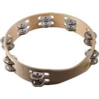 Mano Mano Percussion 10" Tambourine 16 Jingles