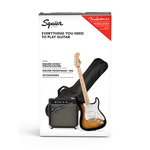 Fender Fender  Squier Sonic™ Stratocaster® Pack 2-Color Sunburst Gig Bag 10G Amplifier