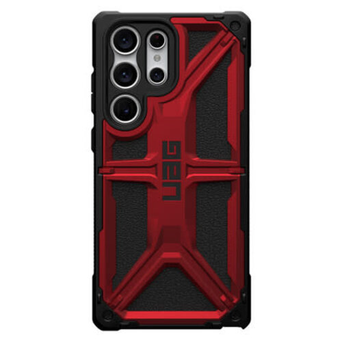 Urban Armor Gear UAG Monarch Premium Rugged Case Crimson for Samsung Galaxy S23 Ultra