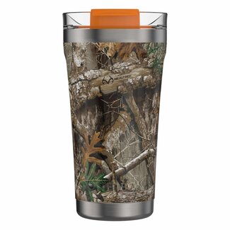 Otterbox Otterbox RealTree Elevation Tumbler with sealed Lid 16 OZ Steel Edge
