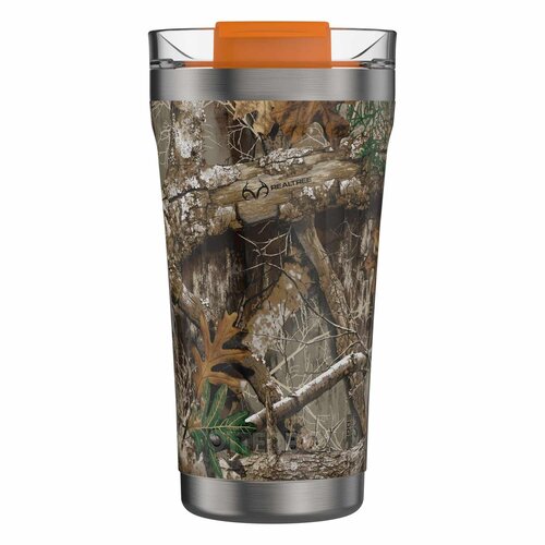 Otterbox Otterbox RealTree Elevation Tumbler with sealed Lid 16 OZ Steel Edge